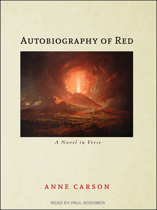 Cover image for Autobiography of Red